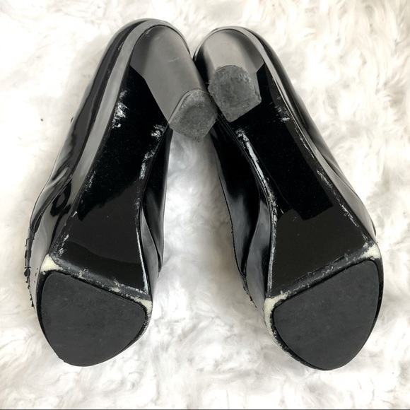 AUTHENTIC Pierre Hardy Black Snake Reptile Platform Ankle Booties 36.5 - Picture 3 of 5